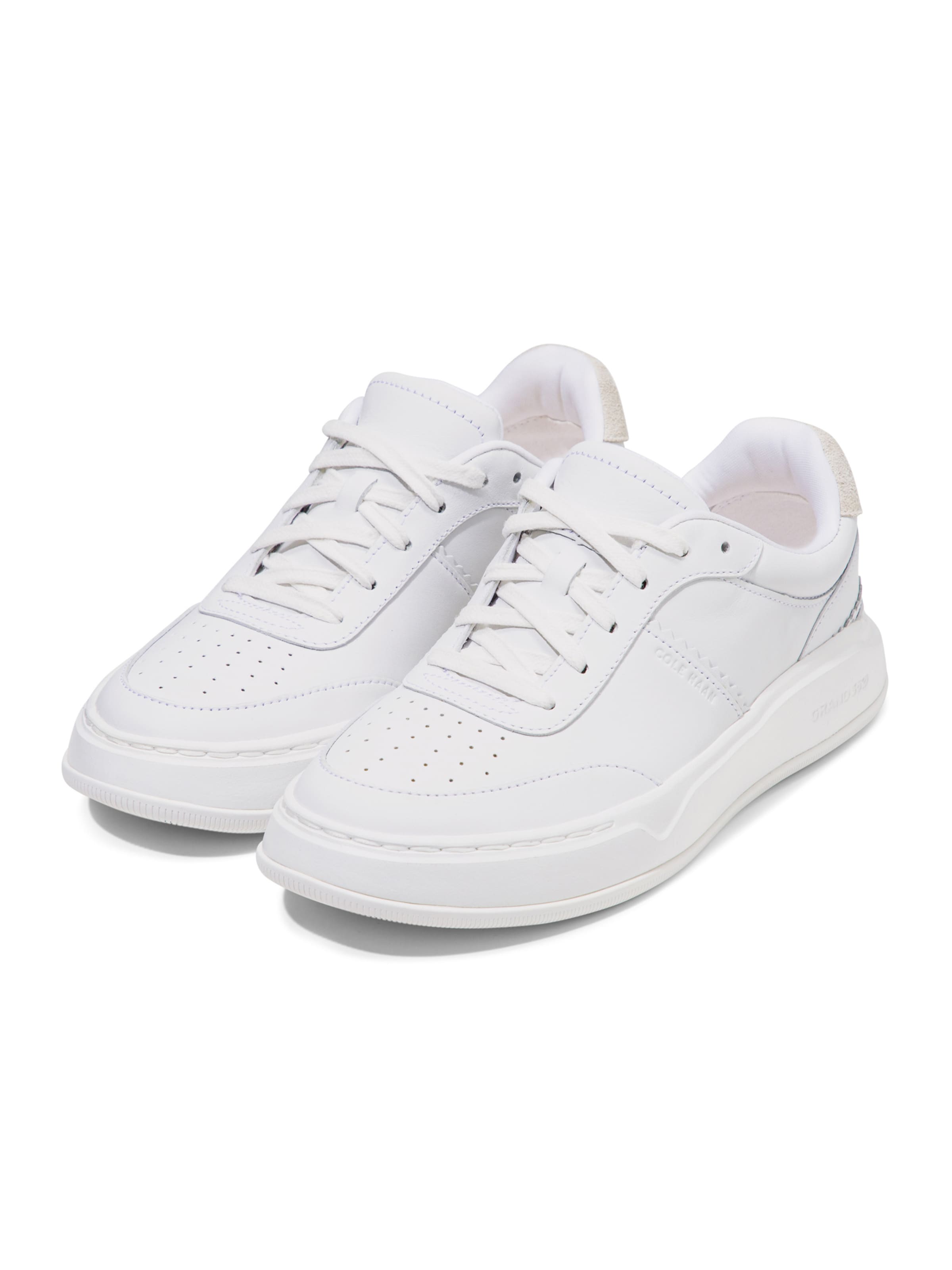Cole Haan Platform trainers 'Grandpro' in White: front