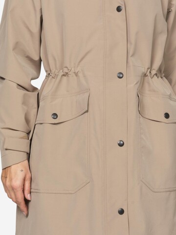 Manteau fonctionnel ILSE JACOBSEN en marron