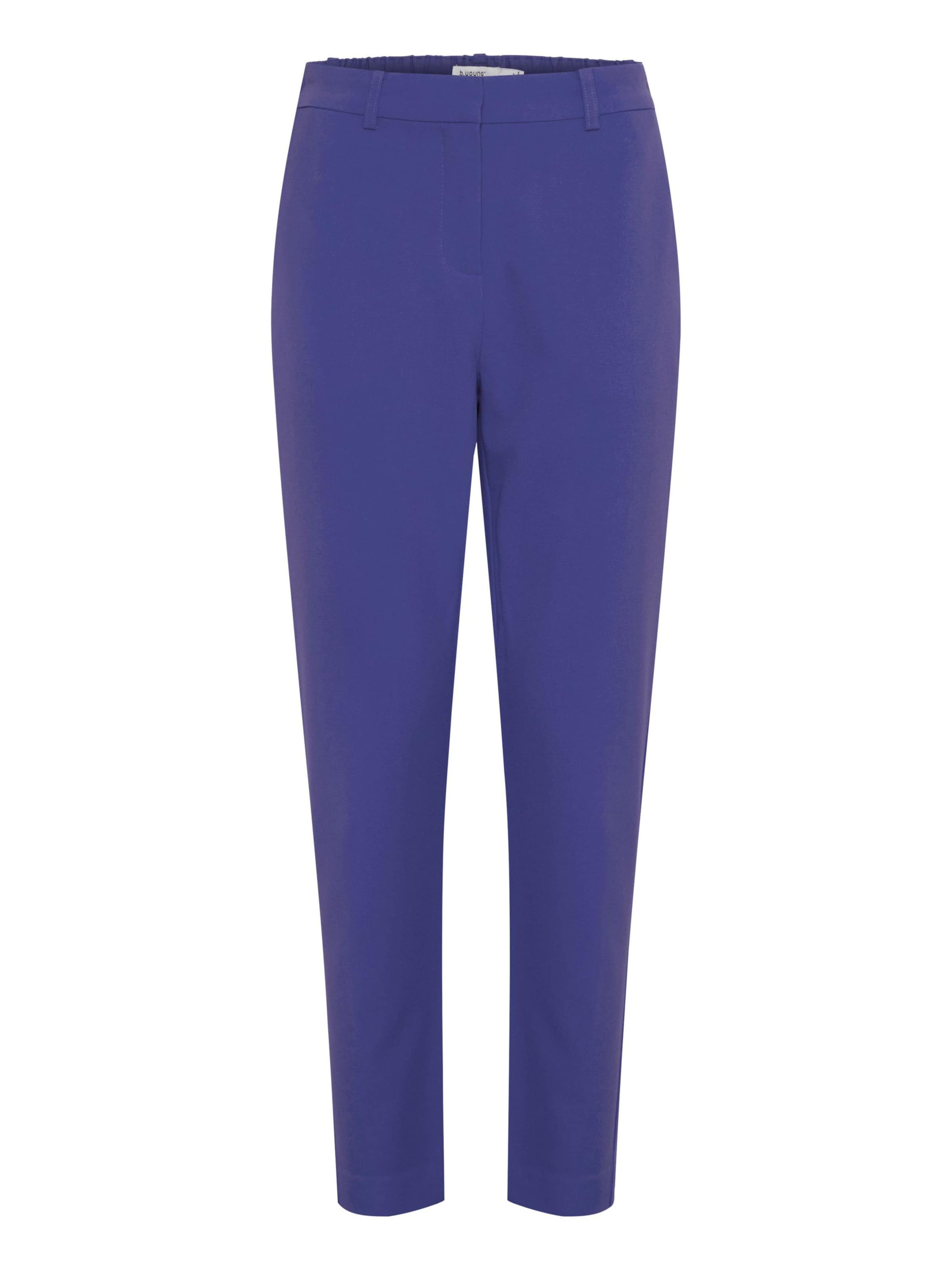 Pantalon chino 'Danta' b.young en violet : devant