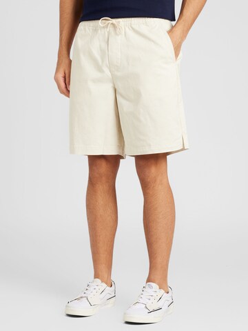 GAP - Loosefit Pantalón 'ESSENTIAL' en beige: frente