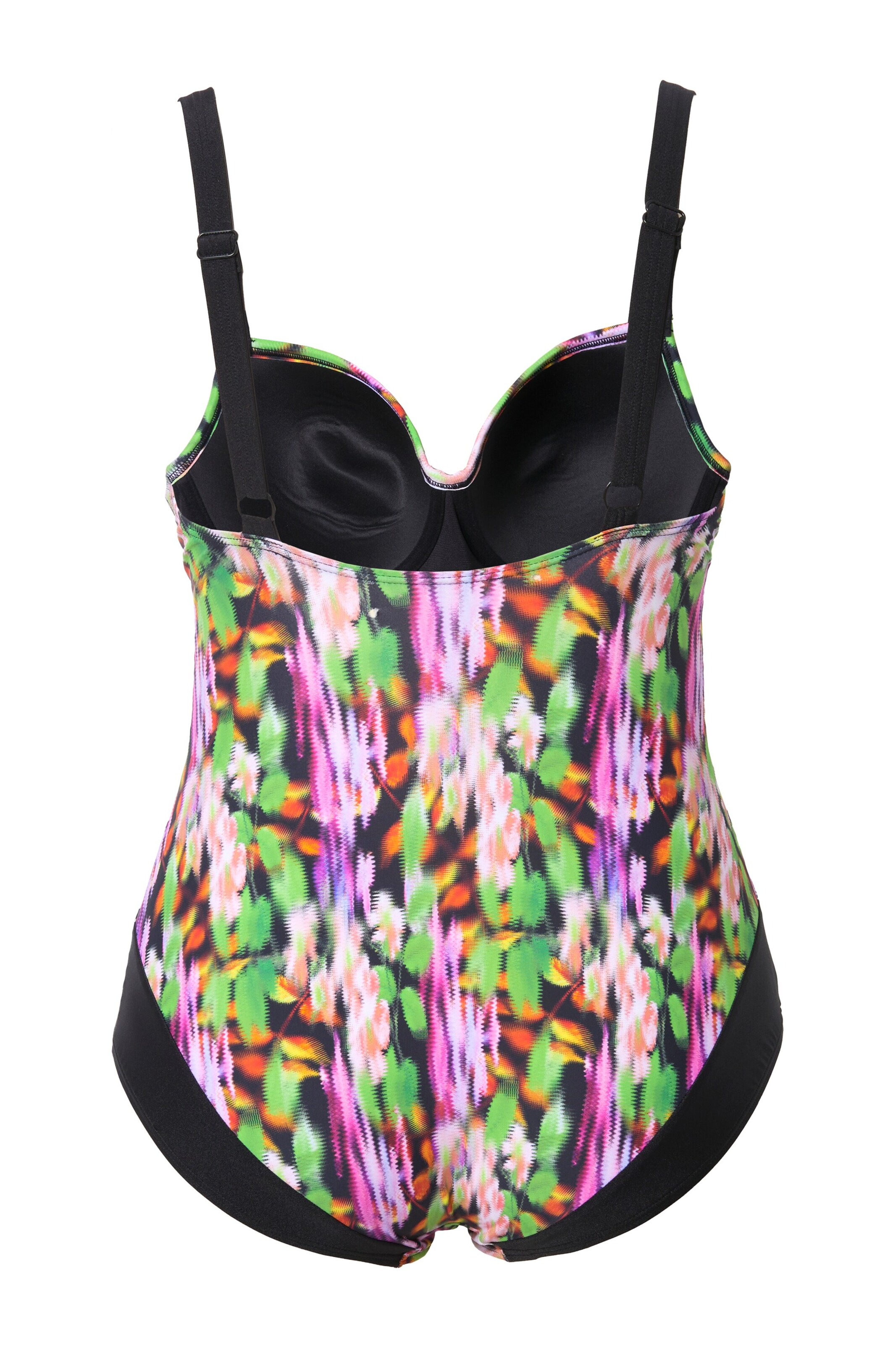 Ulla Popken T-shirt Swimsuit in Mixed colours