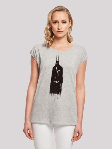 F4NT4STIC Shirt 'DC Comics Superhelden Batman Arkham Knight Ghost' in Grau: Vorderseite
