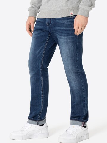 TIMEZONE Regular lange Jeans Straight Leg 'Regular JackTZ' in Blau: Vorderseite