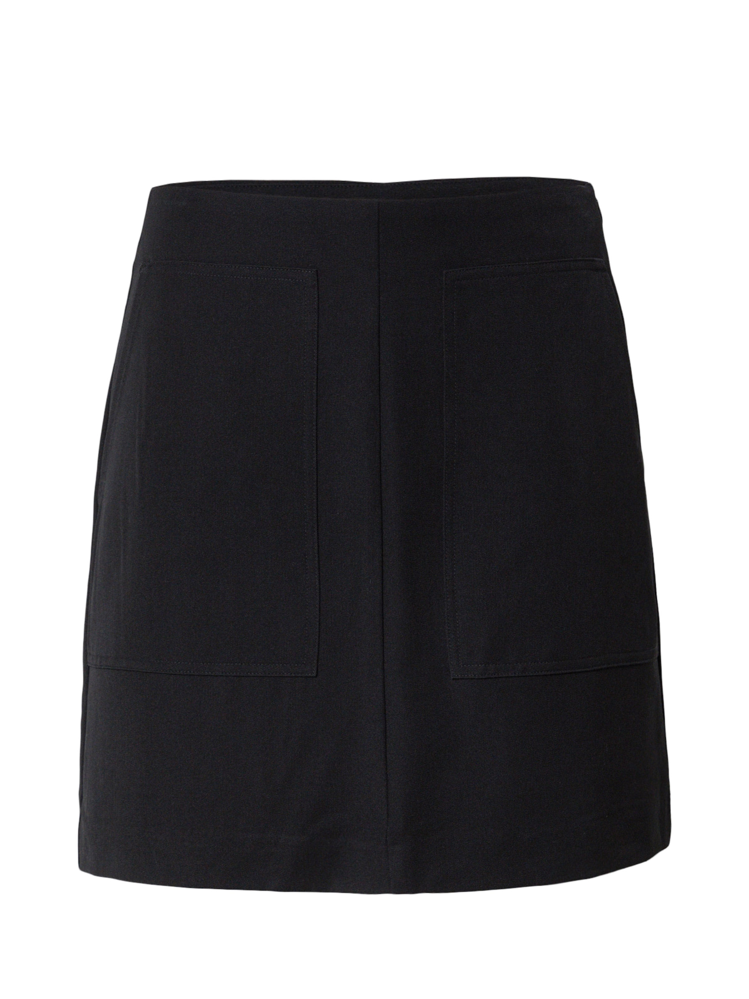 YAS Φούστα 'LOUI' σε μαύρο: μπροστά