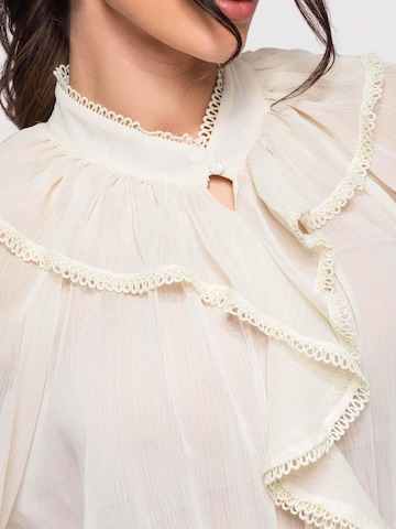 Chemisier Ombre en beige