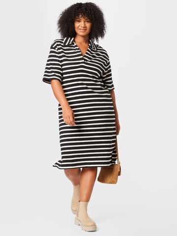 Selected Femme Curve Jurk 'TALA' in Zwart