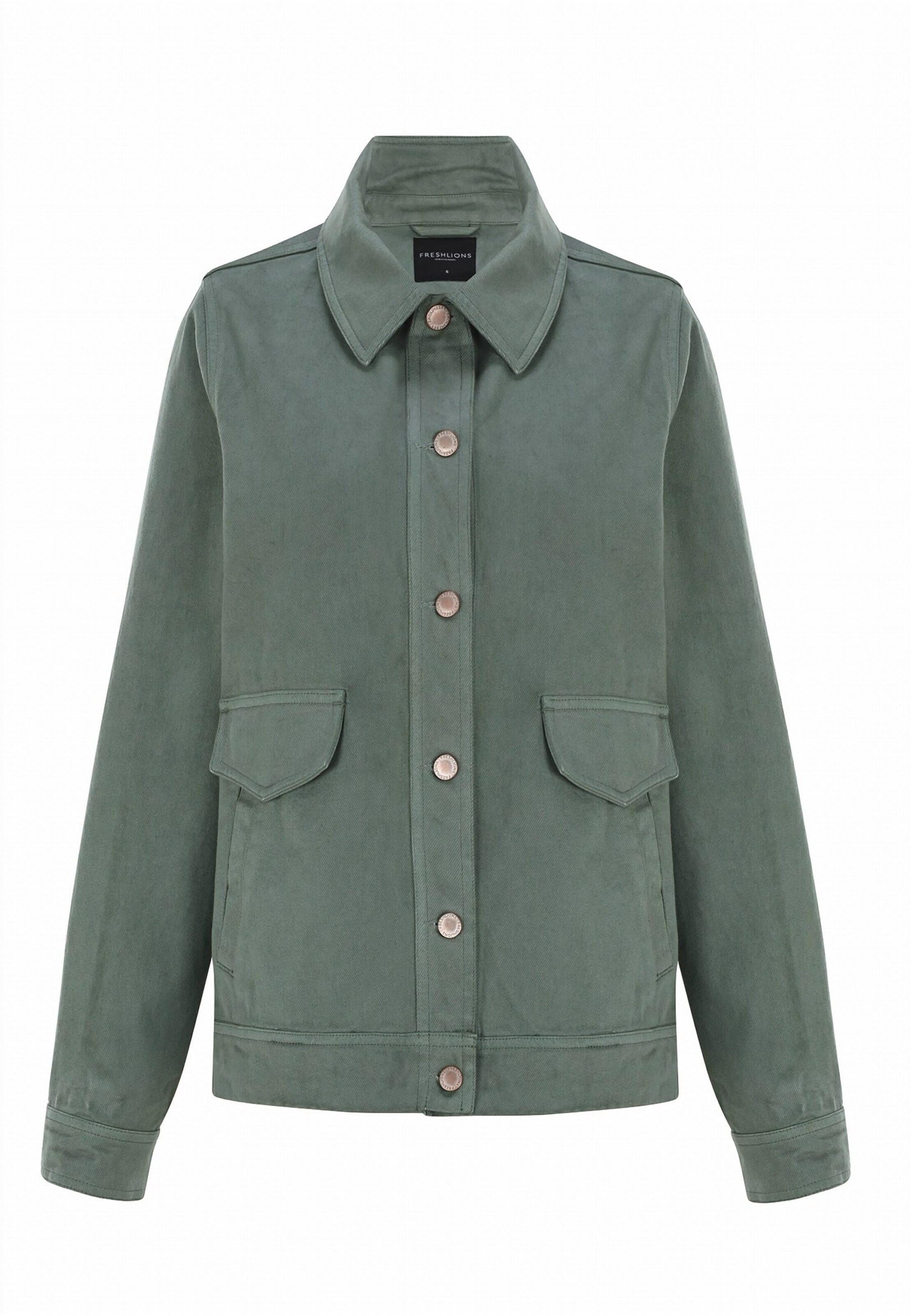FRESHLIONS Between-season jacket 'Kalia' in Green: front