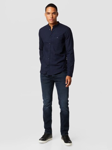 TOM TAILOR Regular Fit Hemd in Blau