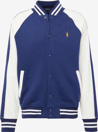 Polo Ralph Lauren Between-season jacket in Cobalt blue / Yellow / White, Item view
