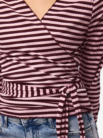 PIECES Shirt 'PCLAYA' in Lila
