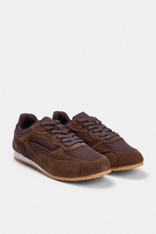 Trendyol - Zapatillas deportivas bajas en marrón