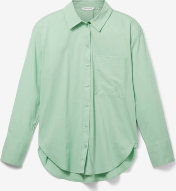 TOM TAILOR Blouse in Green: front