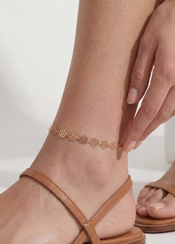 PURELEI Voetsieraden 'Blossom' in Goud