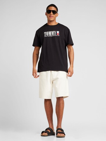 Tommy Jeans Koszulka w kolorze czarny