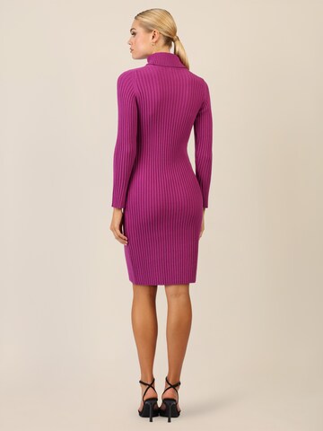APART Knitted dress in Purple