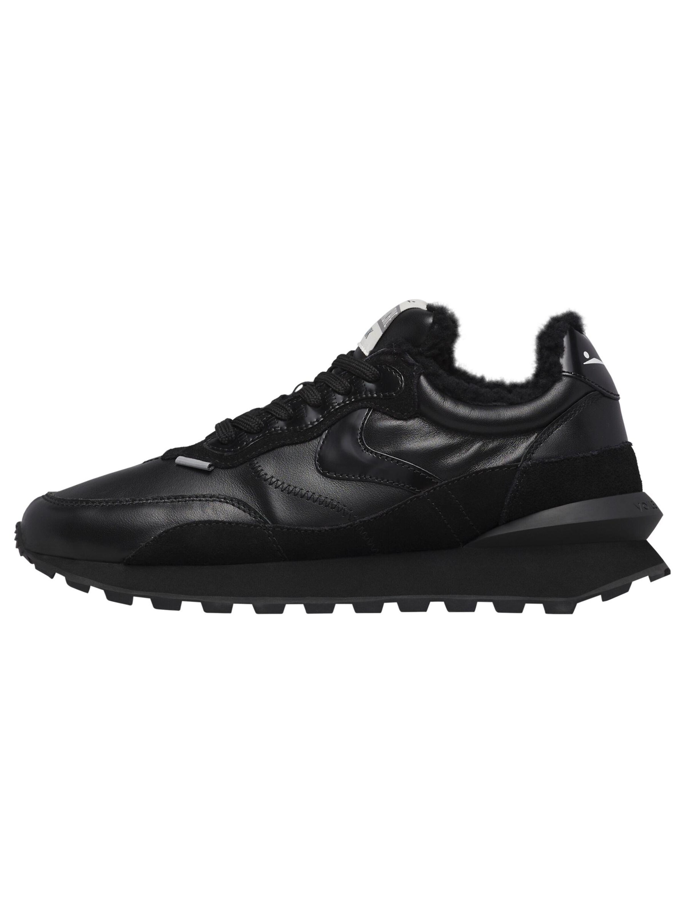 Voile blanche Platform trainers 'QWARK HYPE FUR MAN.' in Black