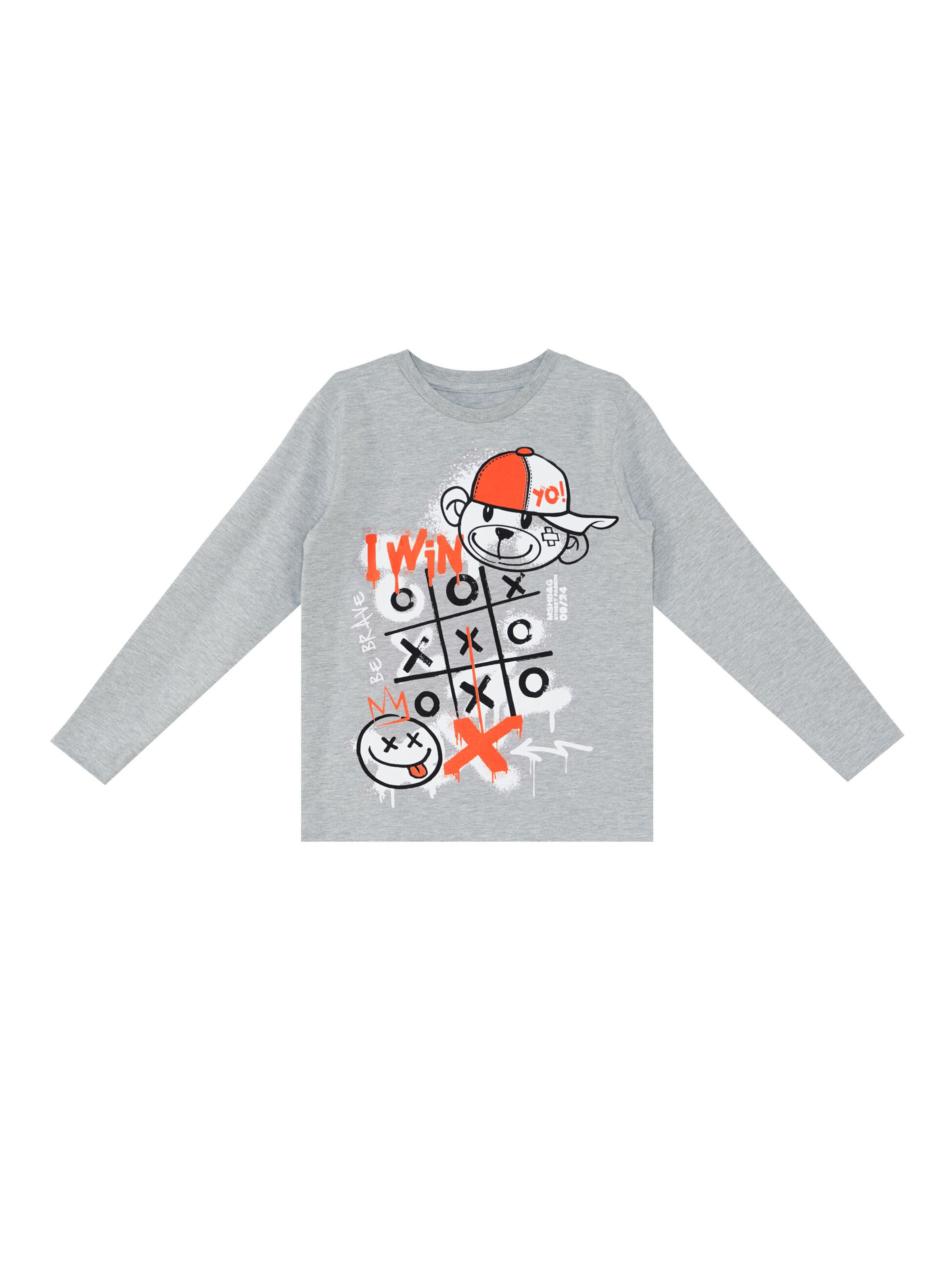 Denokids Set 'I Win' in Grau