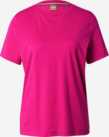 BOSS Black - Camiseta 'Ecosa' en rosa: frente