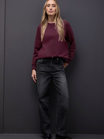 STREET ONE Sweatshirt in Lila