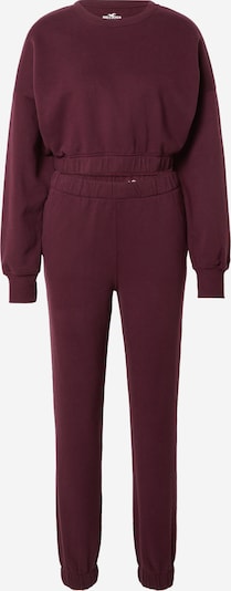 HOLLISTER Sweat suit in Burgundy, Item view