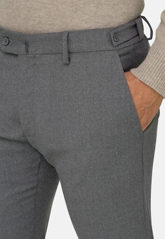 Boggi Milano Slim fit Chino trousers in Grey