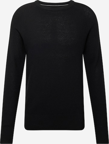 JACK & JONES Sweater 'MAZE' in Black: front