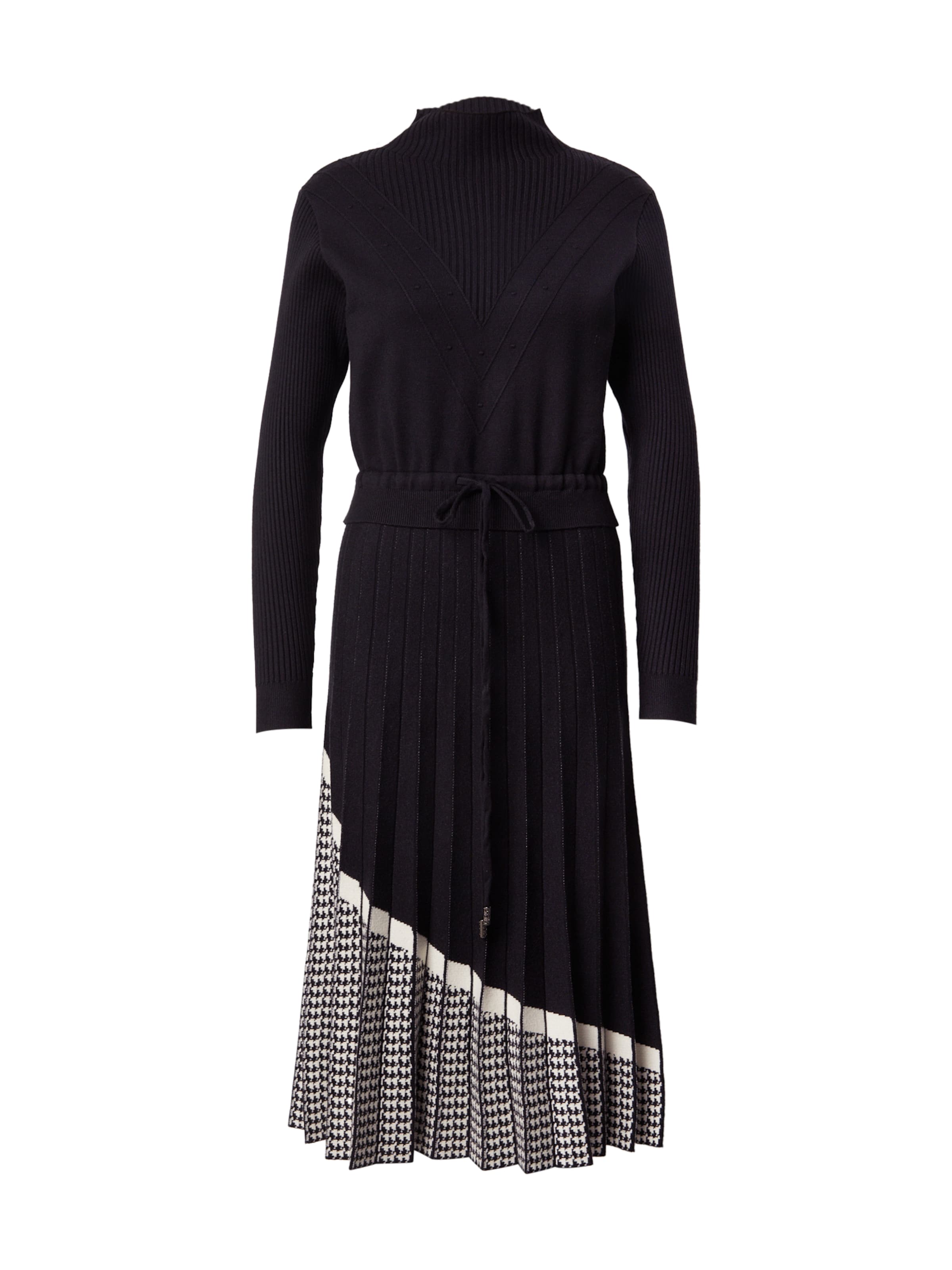 Derhy Плетена рокля 'CASSIOPEE' в черно: отпред