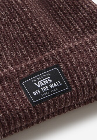 VANS - Gorros 'Bruckner Cuff' em castanho