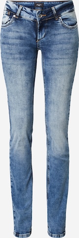 VERO MODA Slimfit Jeans in Blauw: voorkant