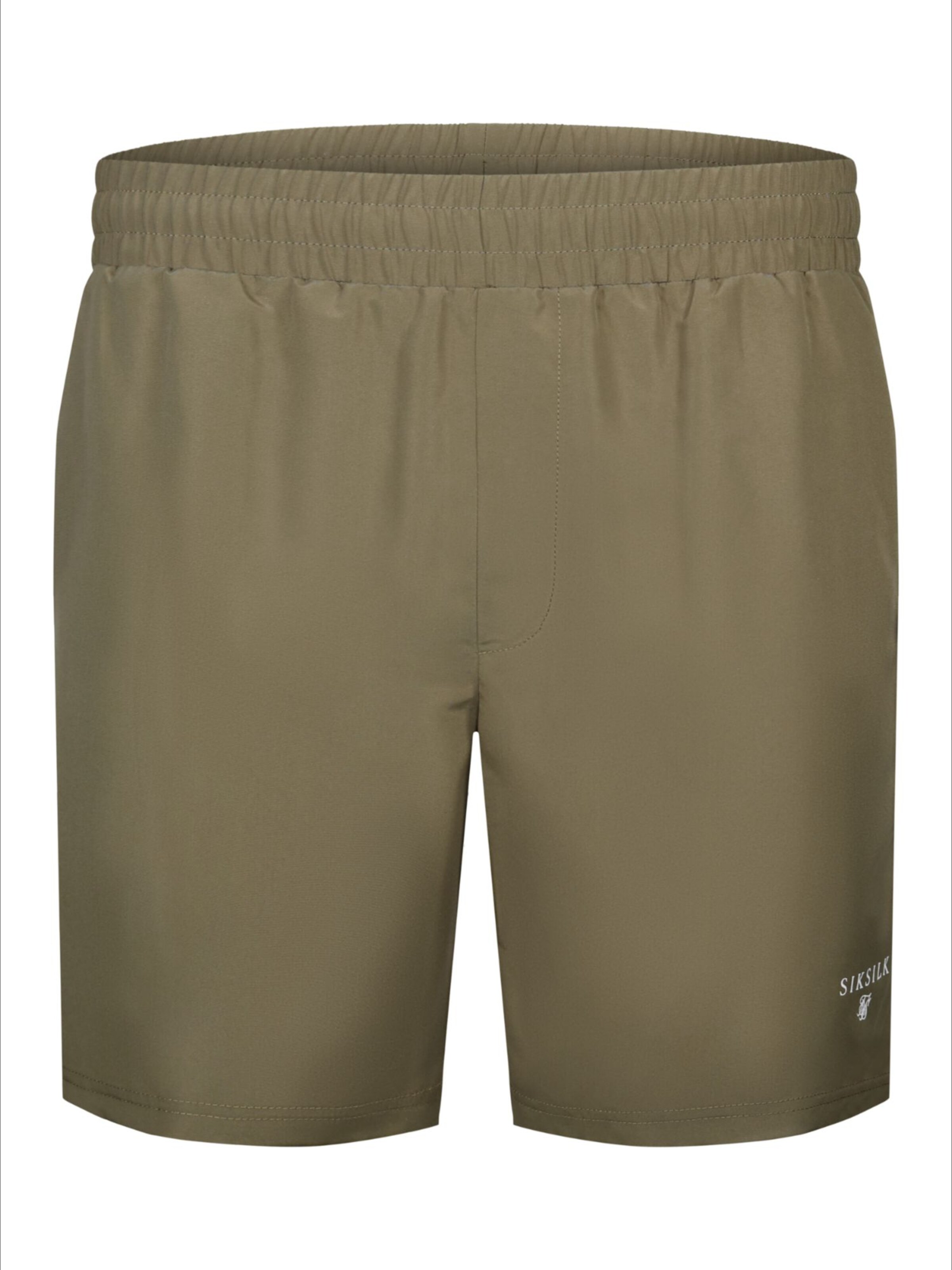 SikSilk Badeshorts in khaki, Produktansicht