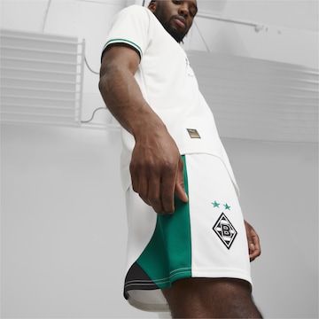 PUMA Regular Sportshorts 'Borussia Mönchengladbach' in Weiß