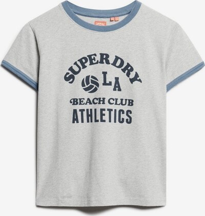 Superdry T-shirt en marine / or / gris chiné, Vue avec produit