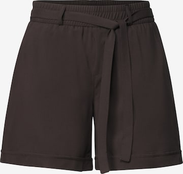 STREET ONE Loosefit Shorts in Braun: Vorderseite