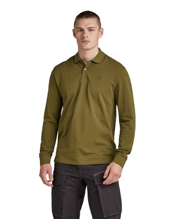 G-Star RAW Regular fit Shirt in Groen: voorkant