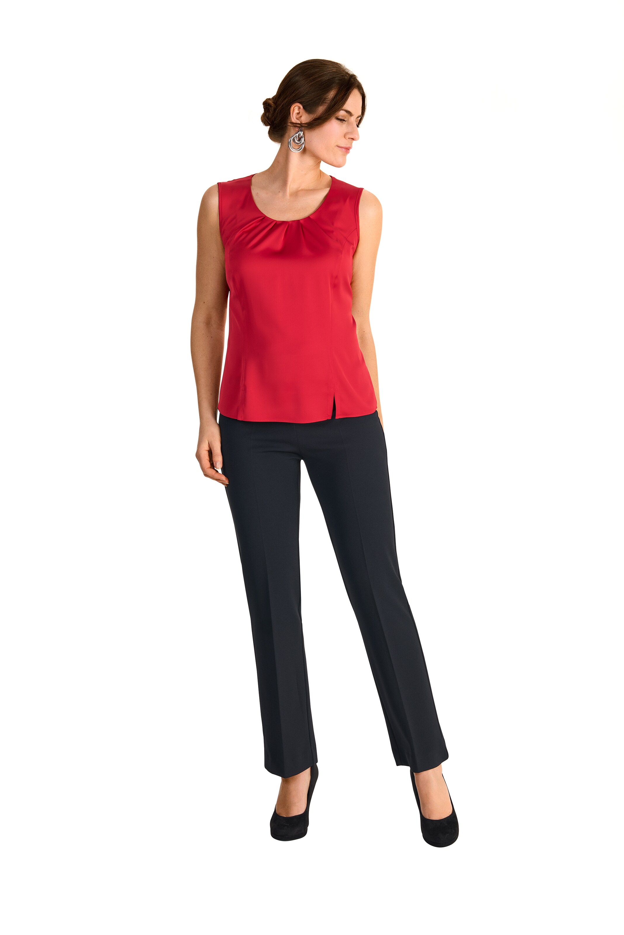 Select By Hermann Lange Top in Red