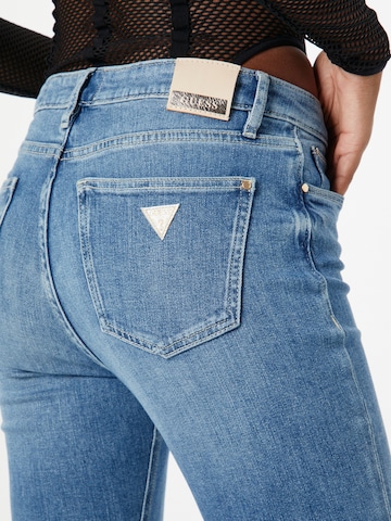 GUESS Flared Jeans 'SEXY' in Blau