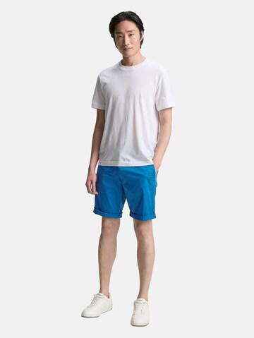 Regular Pantalon chino TOM TAILOR en bleu
