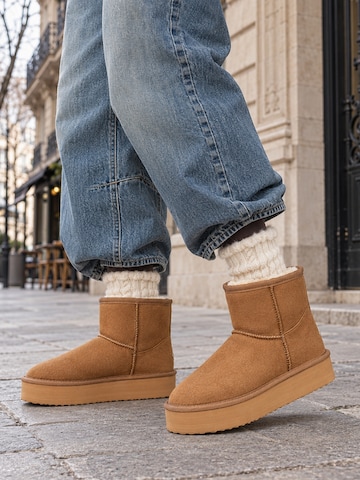 Island Boot - Botas 'STELA' en marrón: frente