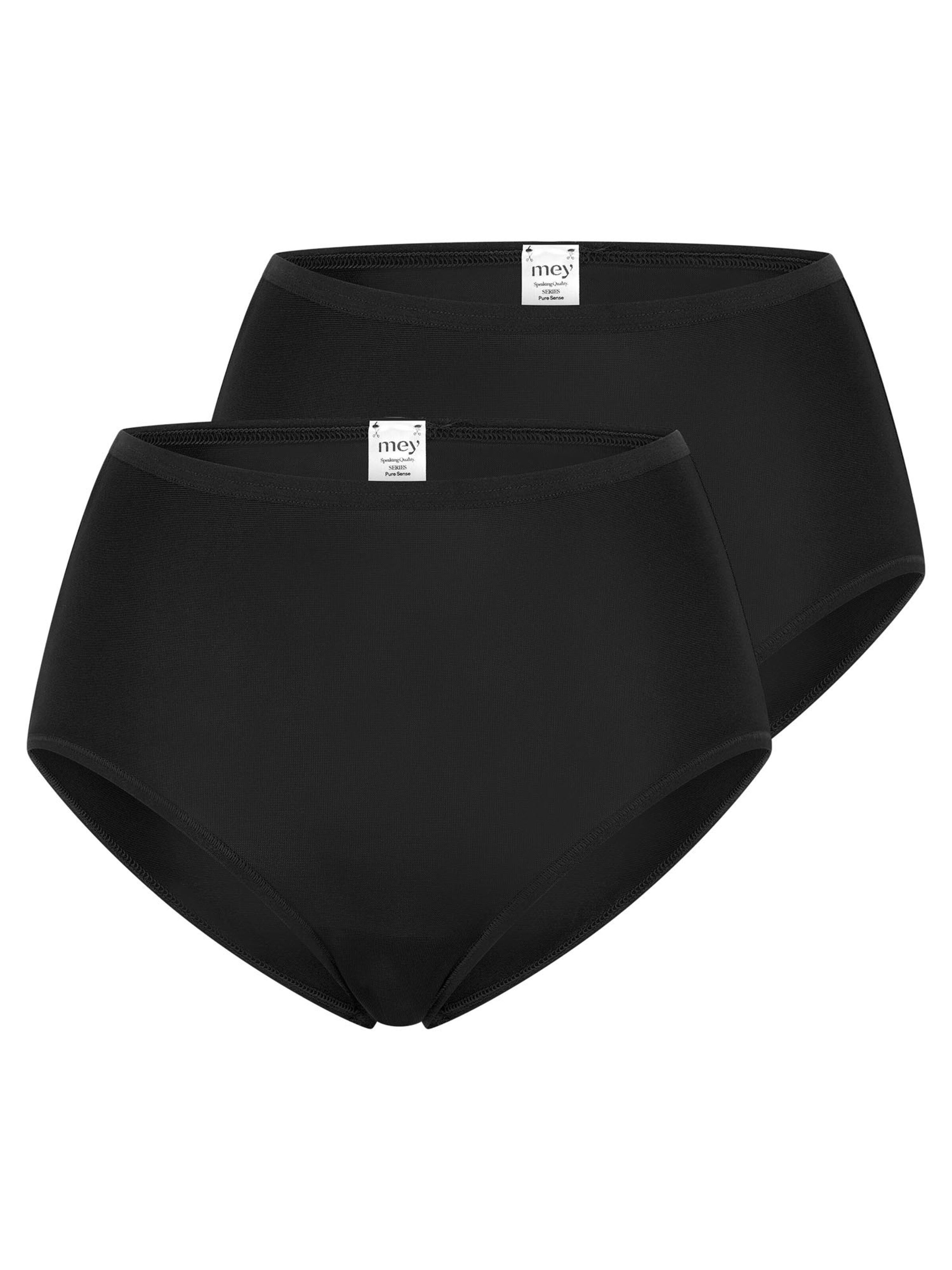 Slip 'Pure Sense' Mey en noir : devant