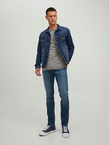 JACK & JONES Slimfit Jeans 'JJGlenn JJFox' in Blauw