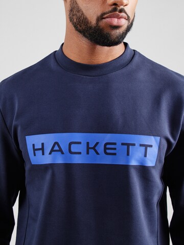Hackett London Mikina 'ESSENTIAL' – modrá