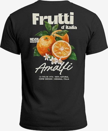 Neverless Shirt 'Frutti di italia' in Black: front