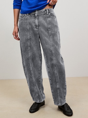 Next - Barrel Pantalón en gris: frente