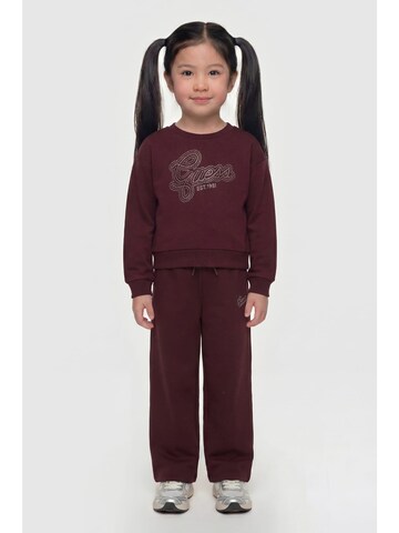GUESS Sweatshirt in Red: front