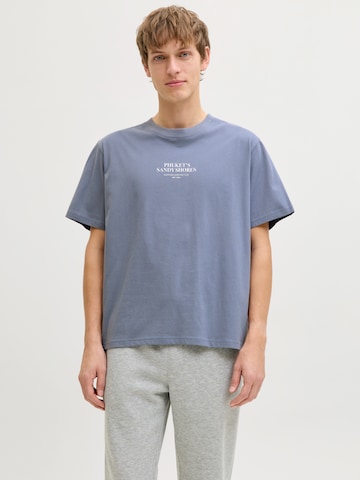 JJ Rebel Μπλουζάκι 'JREBCHRISTIAN' σε μπλε