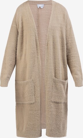 Usha Strickjacke in Beige: predná strana