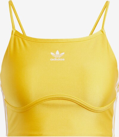 ADIDAS ORIGINALS Top in de kleur Geel / Wit, Productweergave