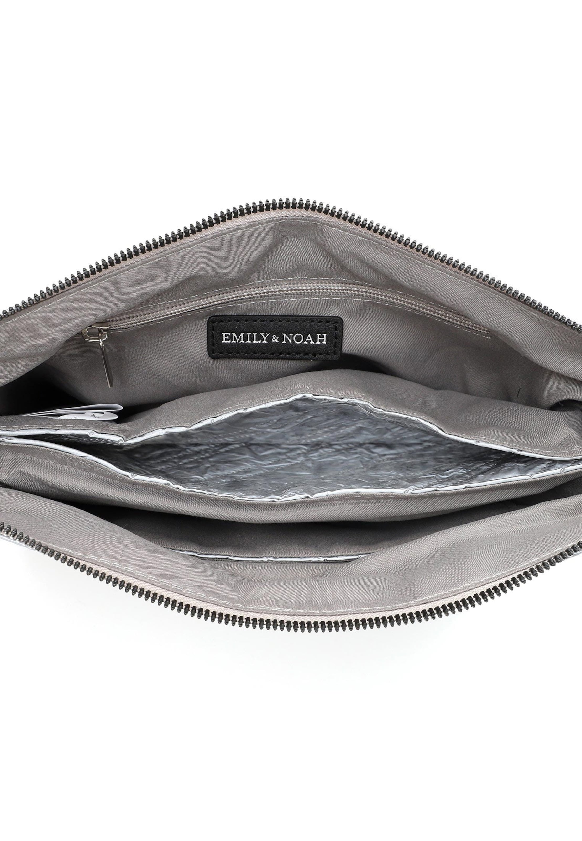 Emily & Noah Crossbody bag 'E&N Belinda' in Silver