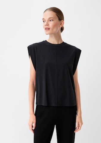 comma casual identity Blouse in Black: front