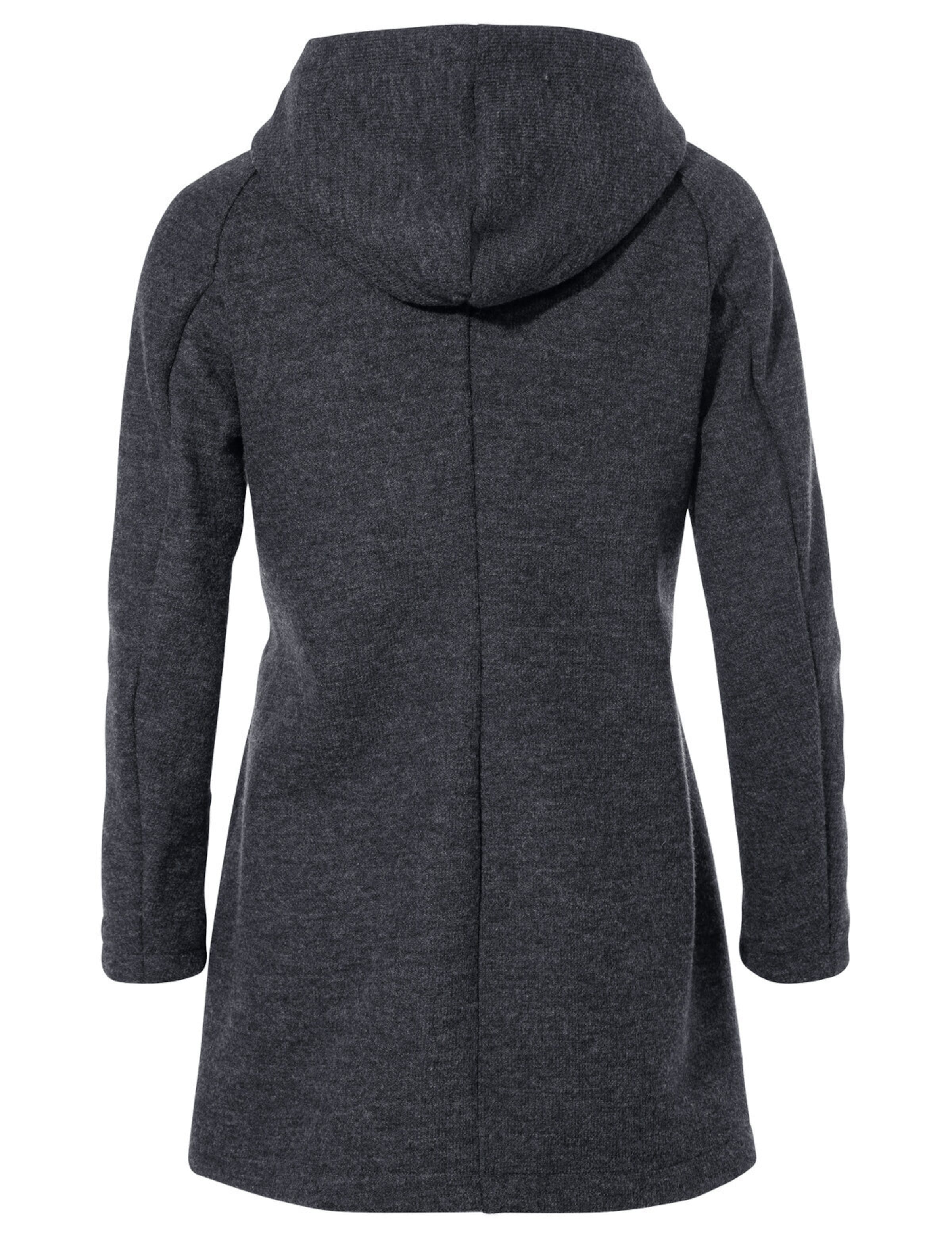 VAUDE Functionele fleece jas 'Tinshan III' in Zwart